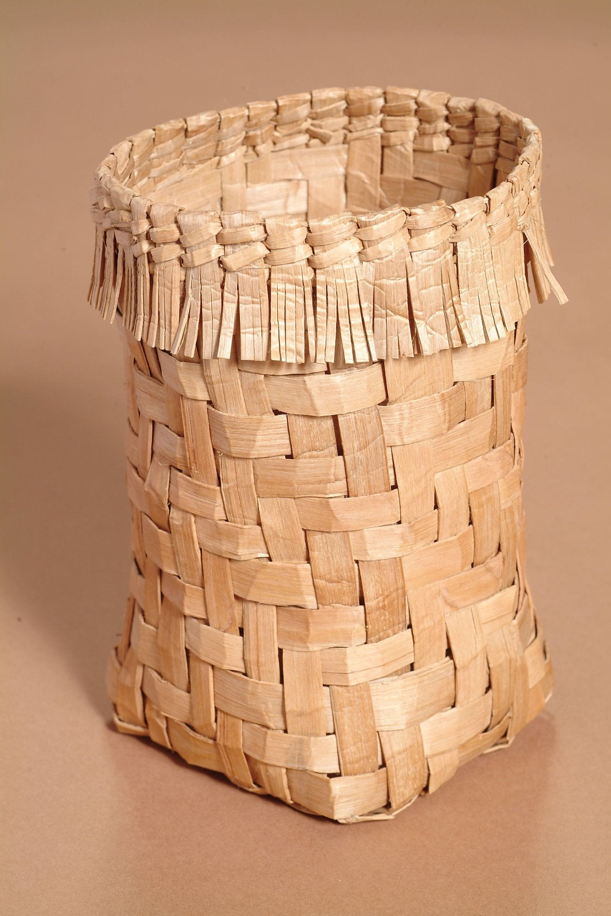 Atelier : Confection d'un panier en écorce de cèdre