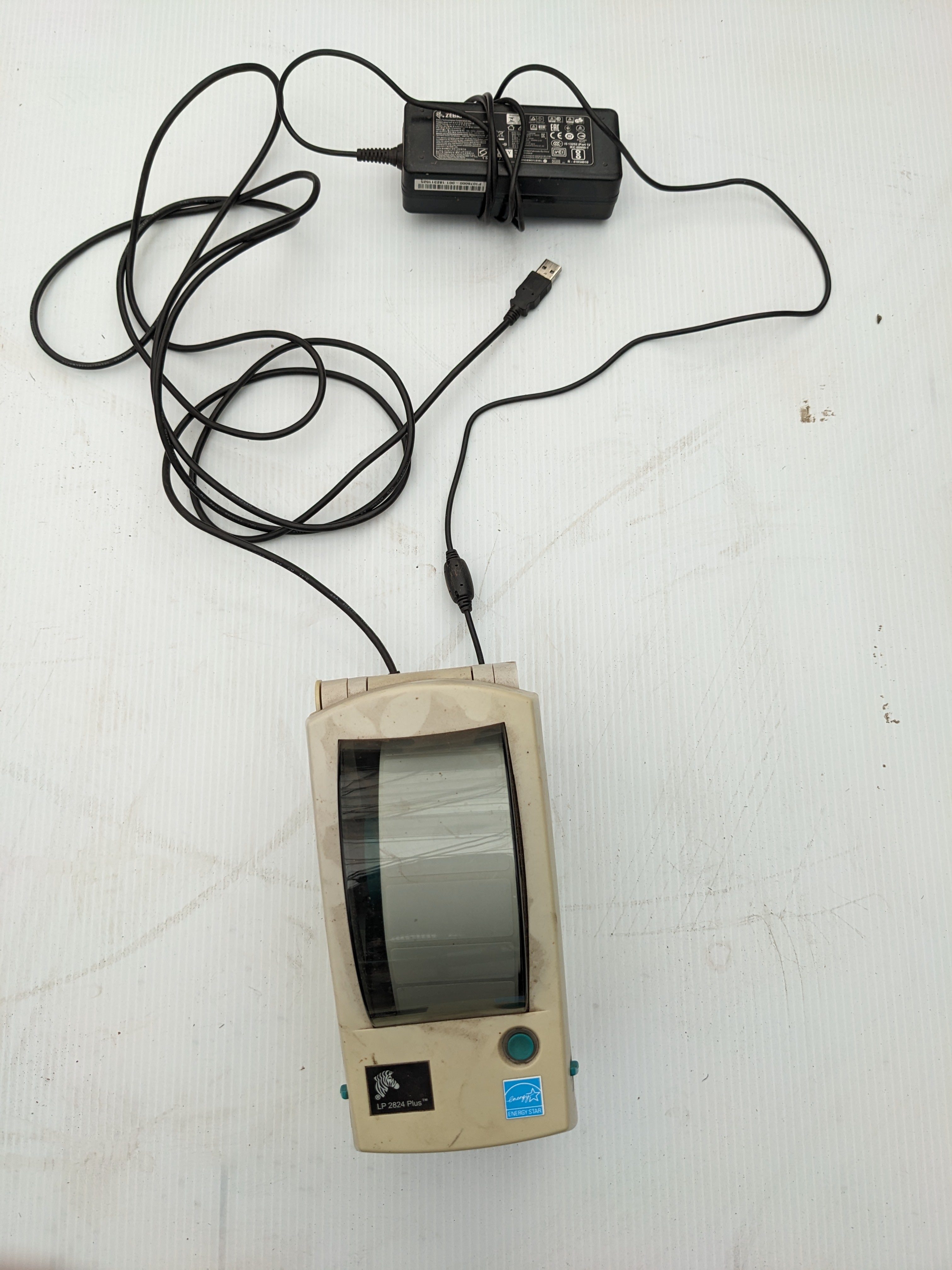 Imprimante/Printer thermal à étiquettes collantes - Zebra label printer LP2824 PLUS