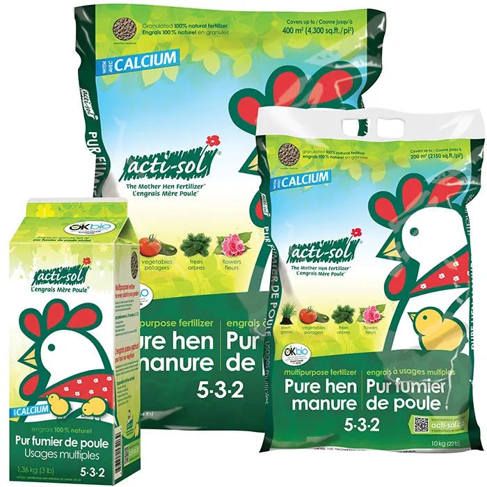 Fumier de poule Actisol 5-3-2