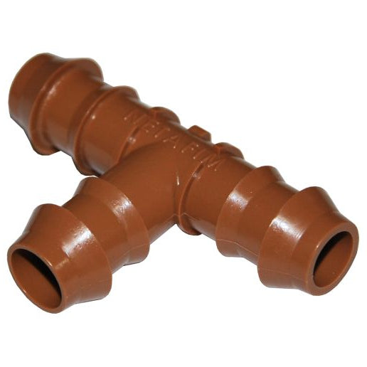 Irrigation - T 1/2po brun barbé