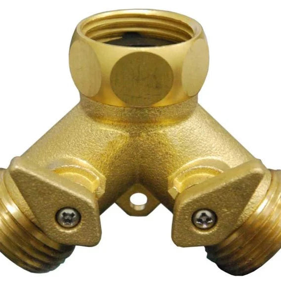 Irrigation - Valve (Y) en cuivre pour sortie d'eau