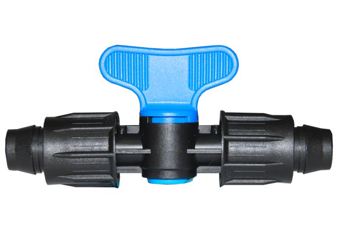 Irrigation - Valve d'arrêt union 1/2po Easy-Loc