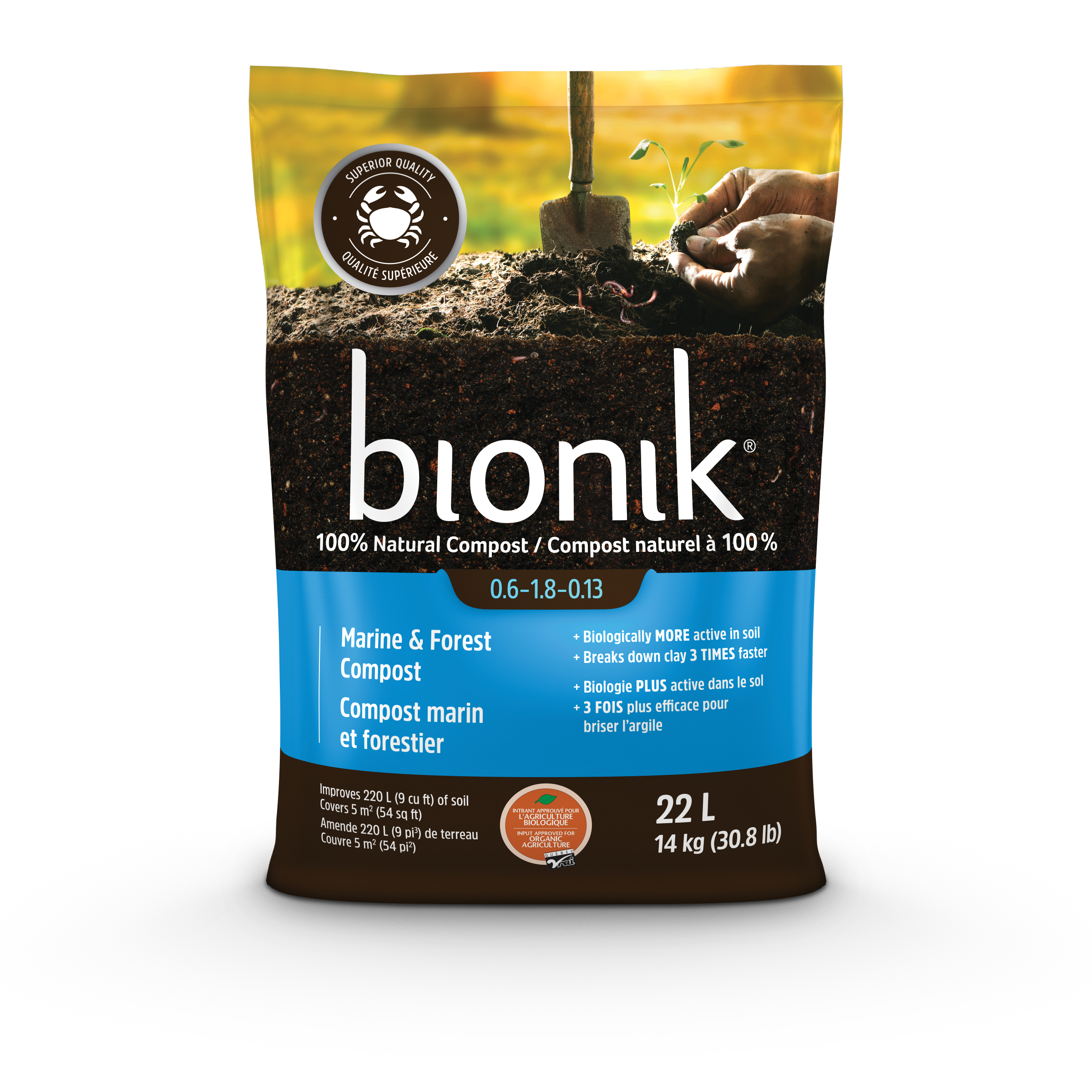 Croque Paysage,matériel aménagement comestible,Compost Bionik marin et forestier,jardinerie autonomie alimentaire,Québec,Laurentides,Val-David