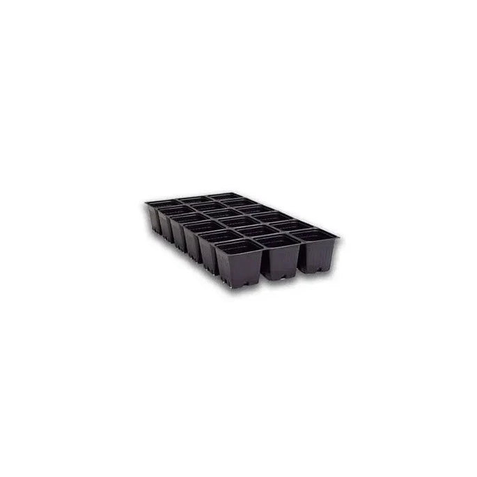 Croque Paysage,matériel aménagement comestible,Multicellules 18 x plateau,jardinerie autonomie alimentaire,Québec,Laurentides,Val-David