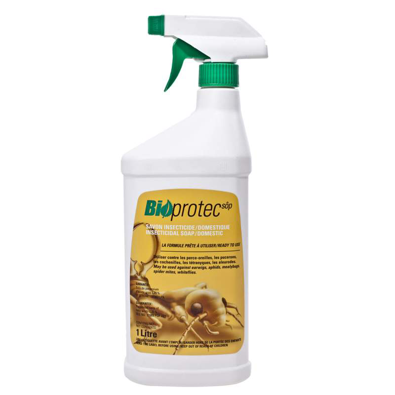 Croque Paysage,matériel aménagement comestible,Savon Insecticide Bioprotec,jardinerie autonomie alimentaire,Québec,Laurentides,Val-David