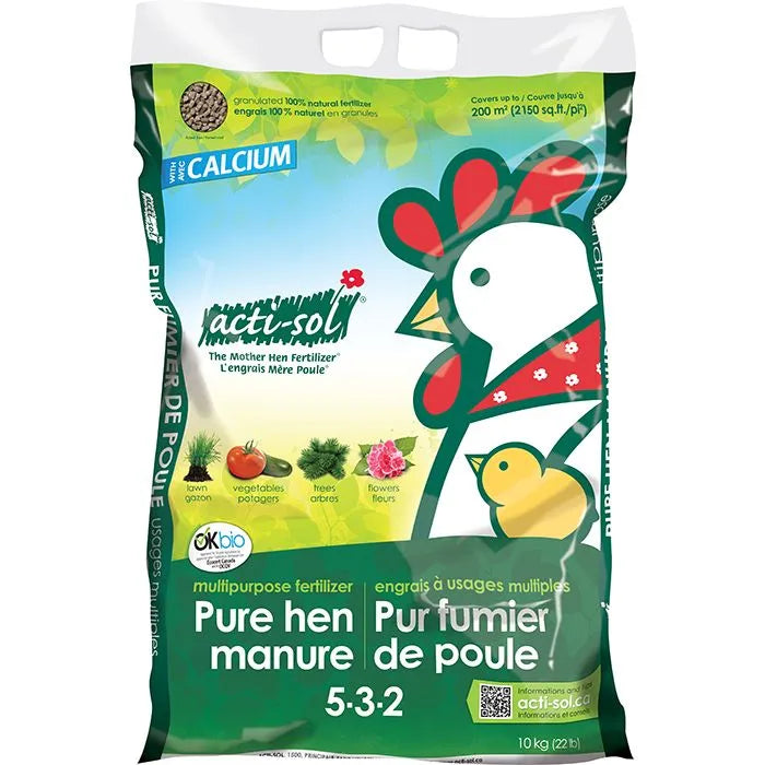 Fumier de poule Actisol 5-3-2