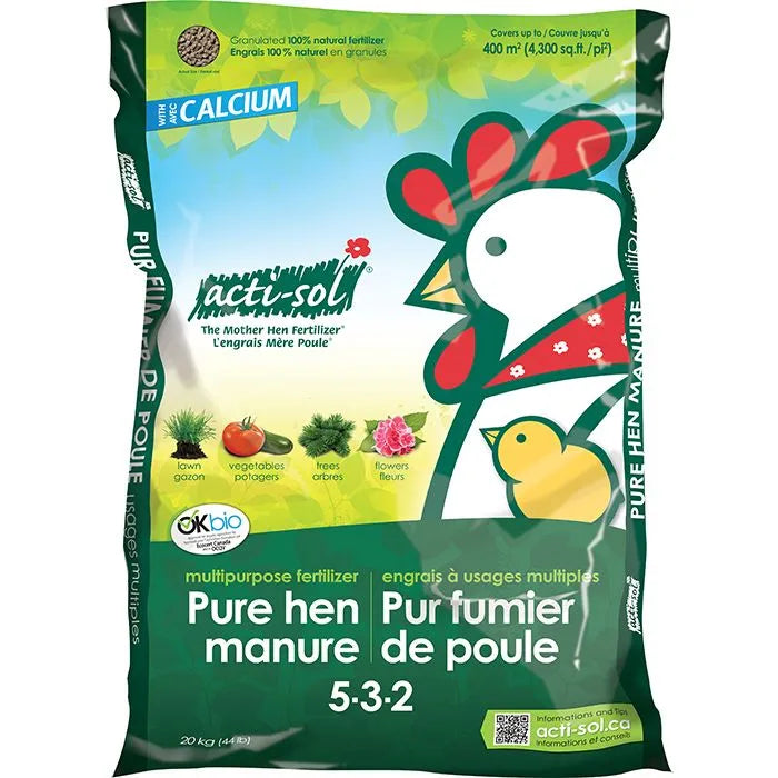 Fumier de poule Actisol 5-3-2