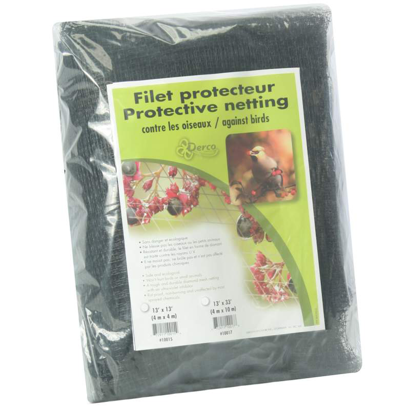 Filet anti-oiseaux noir