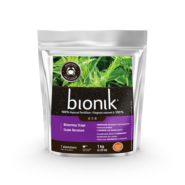 Bionik Floraison et Fructification