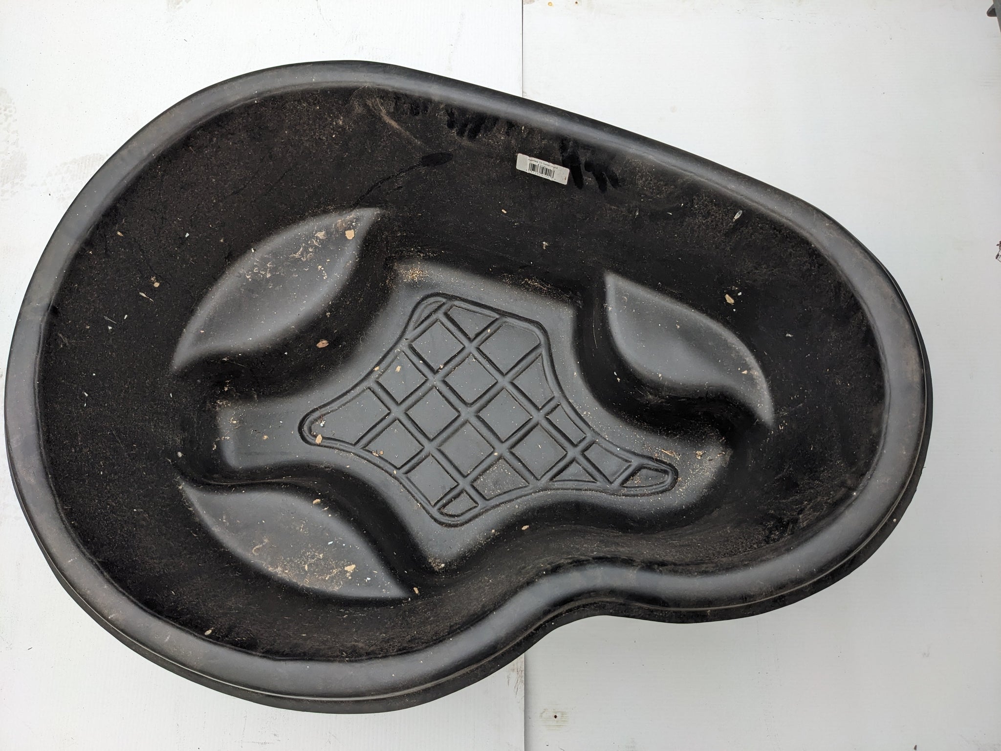 Petit bassin/pond prémoulé en plastique rigide à deux étages