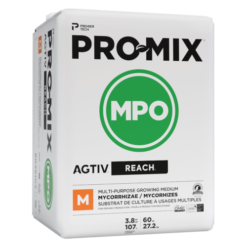 Terreau Pro-mix MPO ACTIV REACH compacté - Biologique